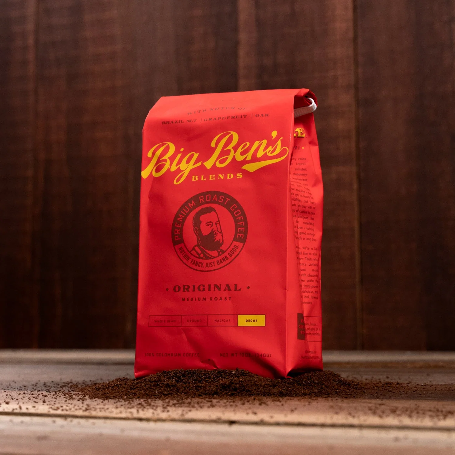 Original Blend Decaf Ground 12oz Bag - Image 3