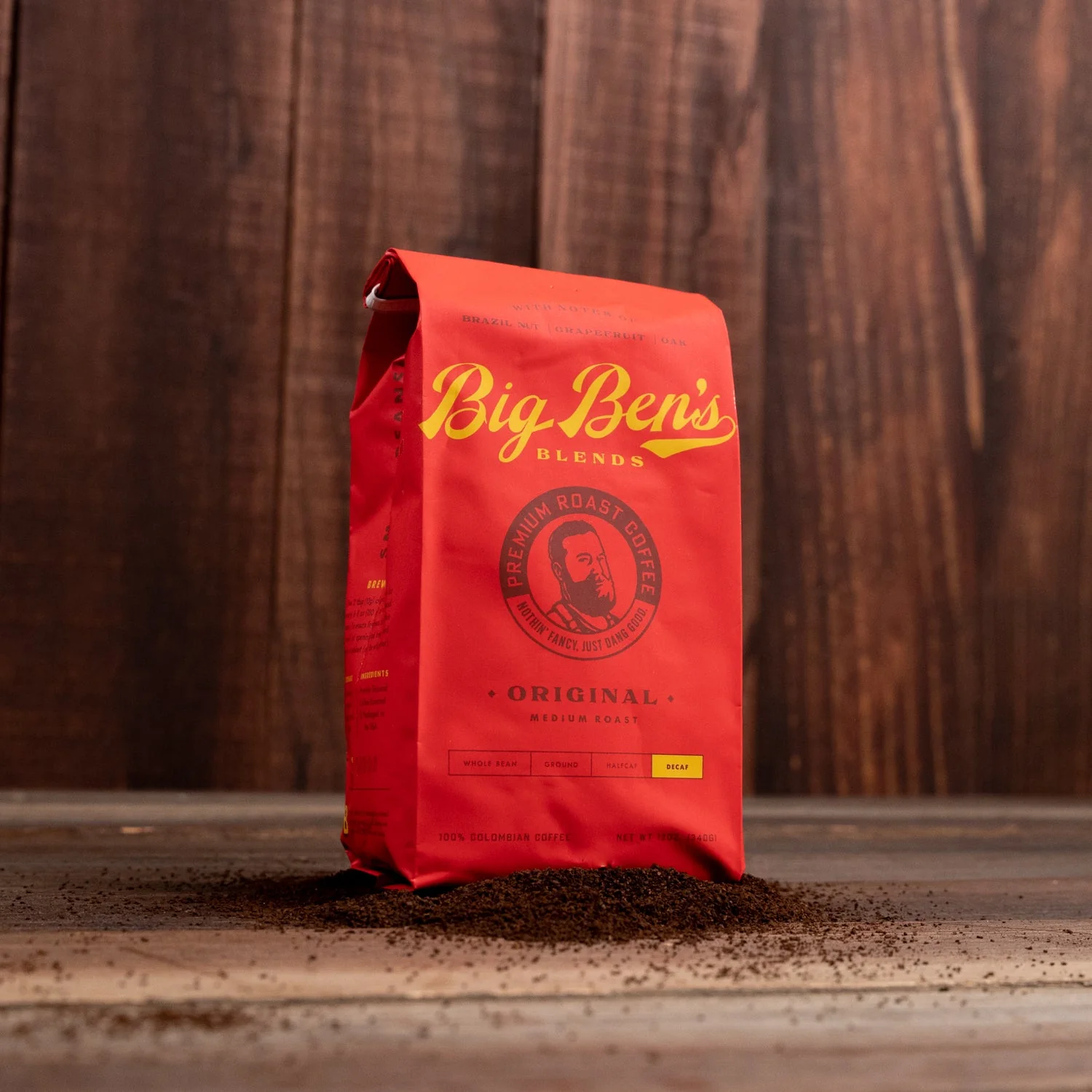 Original Blend Decaf Ground 12oz Bag - Image 4