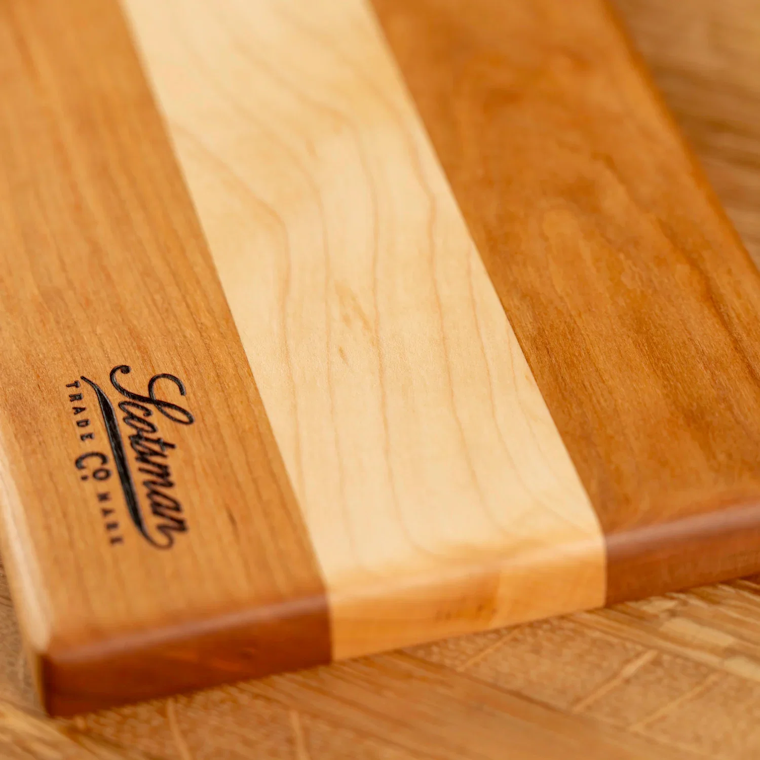 Cherry and Maple Serving Board - Image 6