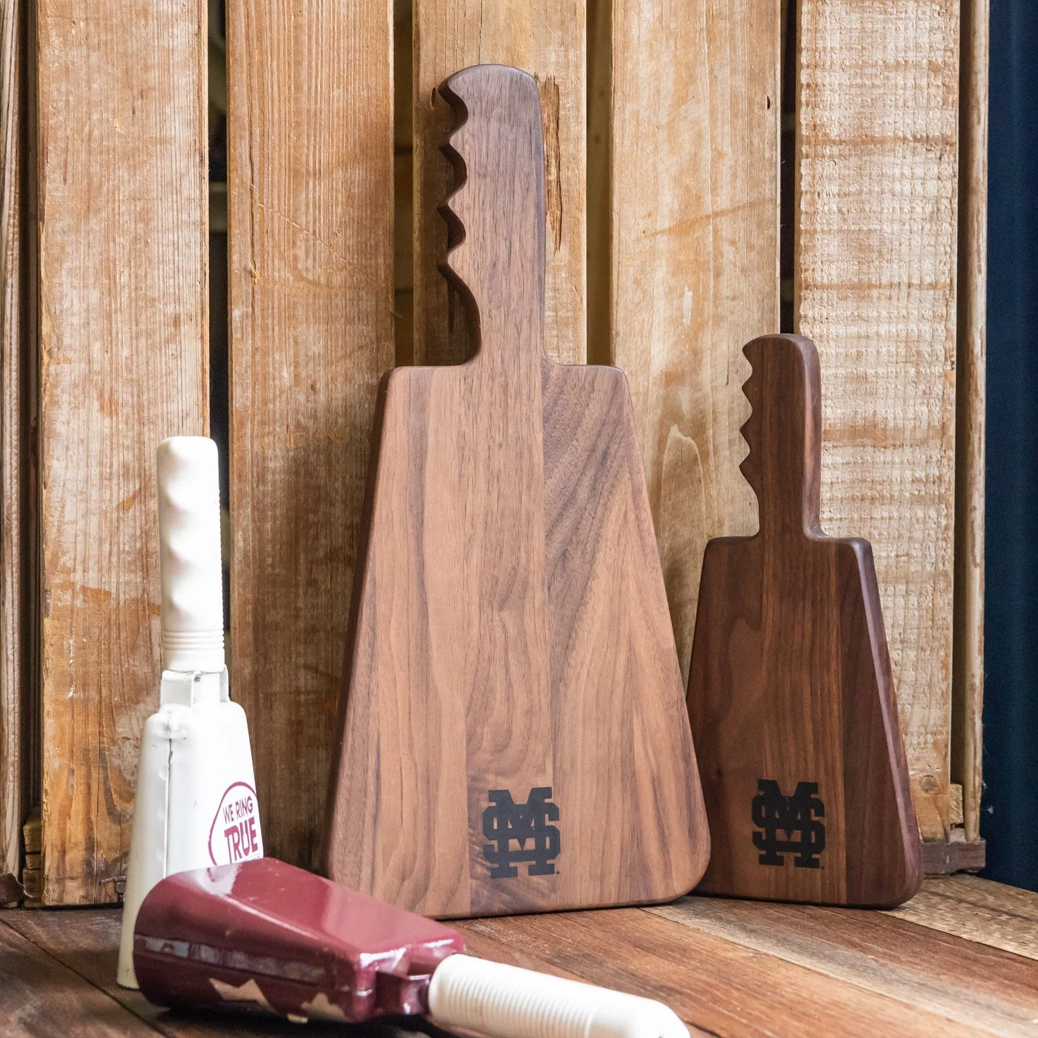 Walnut Cowbell Serving Board - Image 6