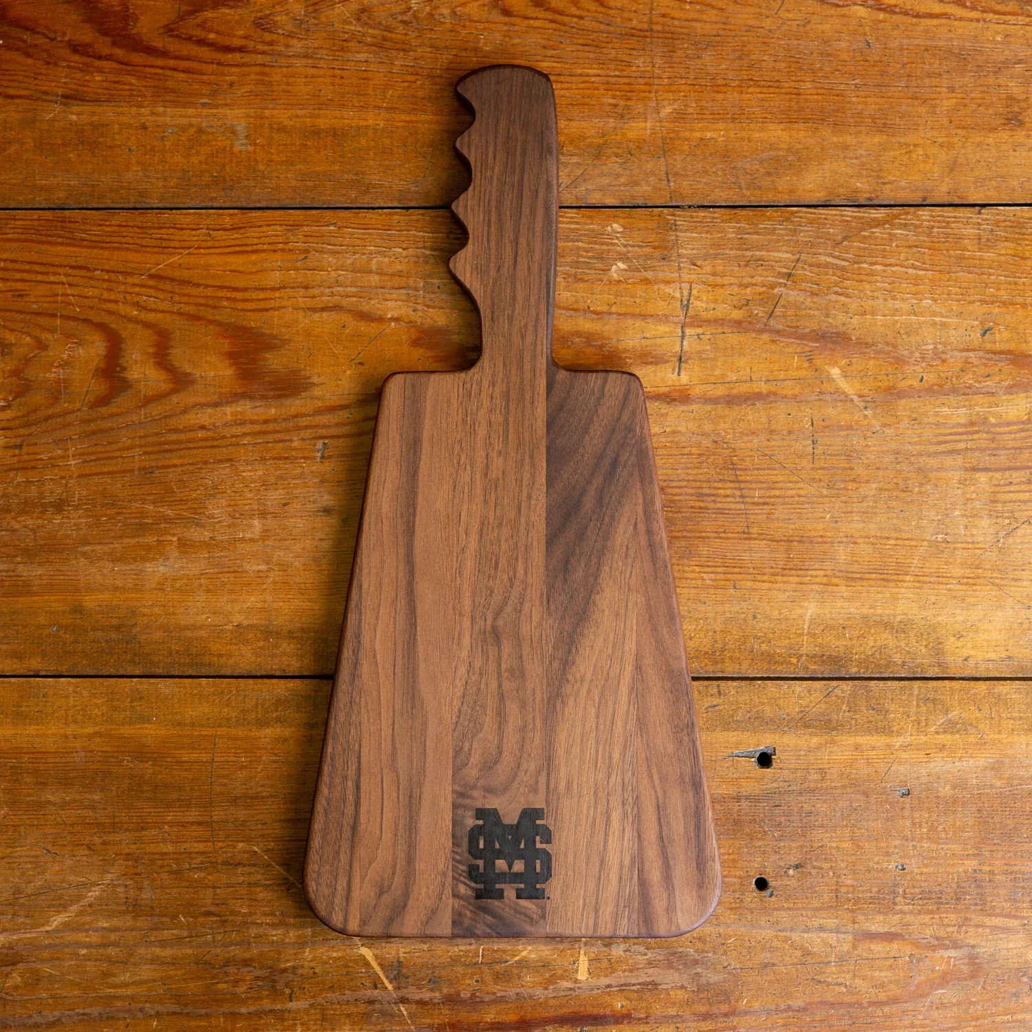 Walnut Cowbell Serving Board - Image 9
