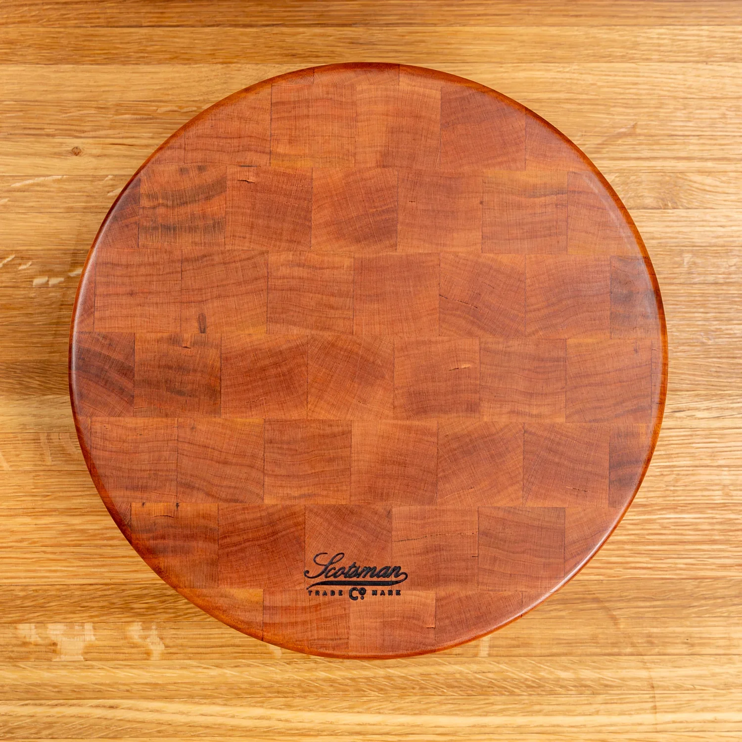 Cherry End Grain Round Butcher Block - Image 10