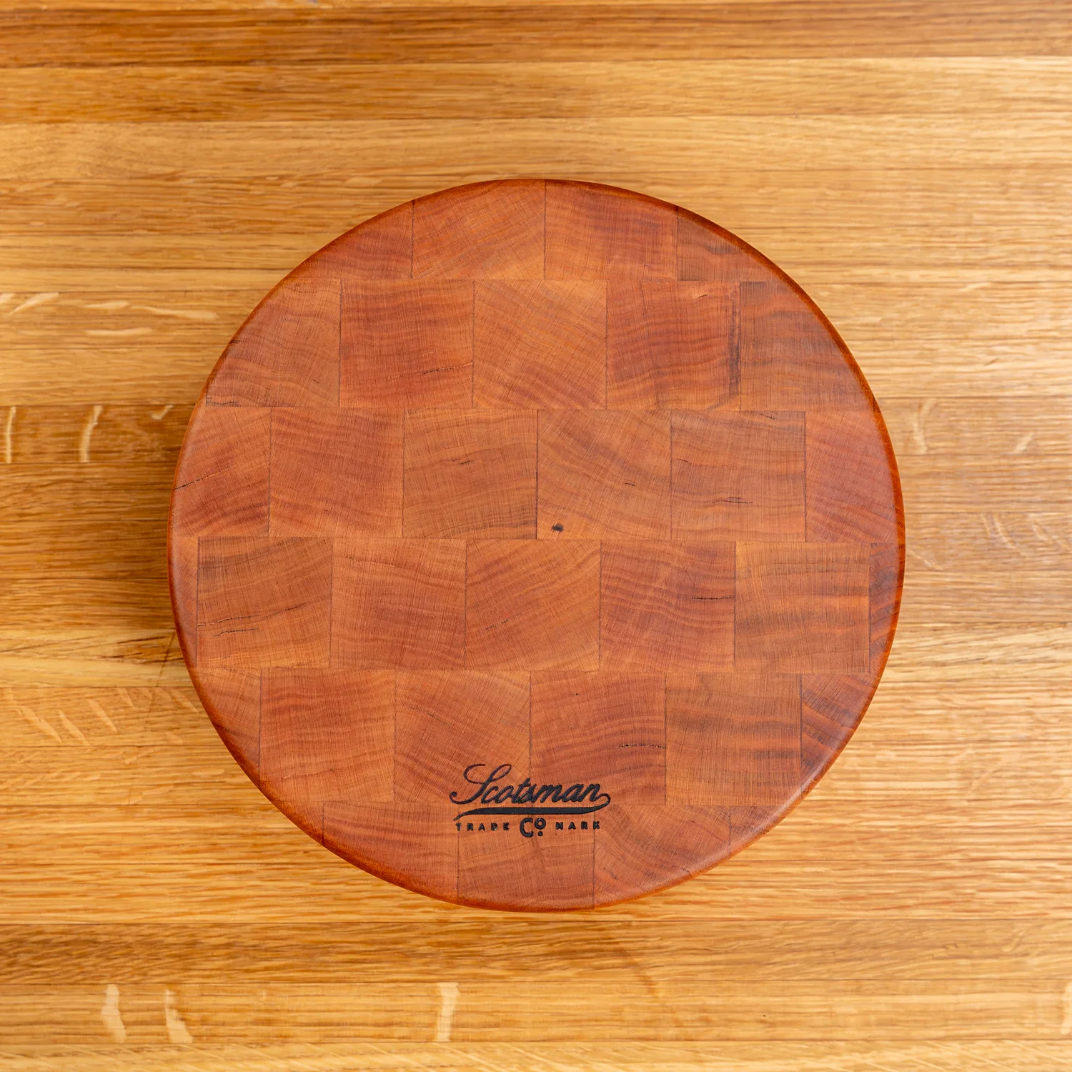 Cherry End Grain Round Butcher Block - Image 3