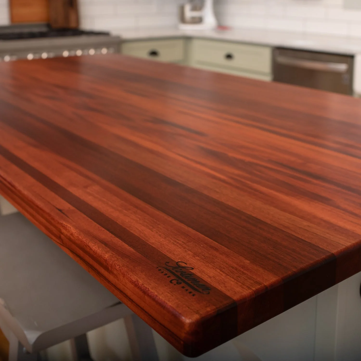 Mahogany Island Top Polyurethane Finish - Image 5