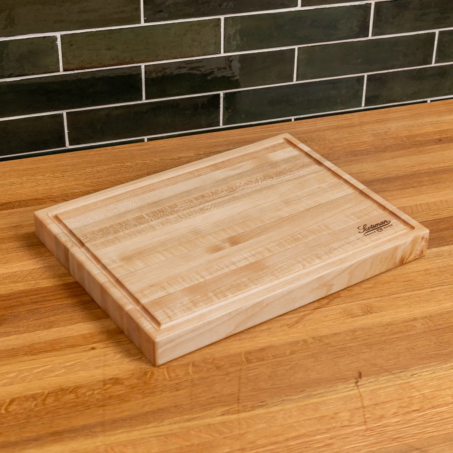 Maple Butcher Block with Juice Groove - Image 6