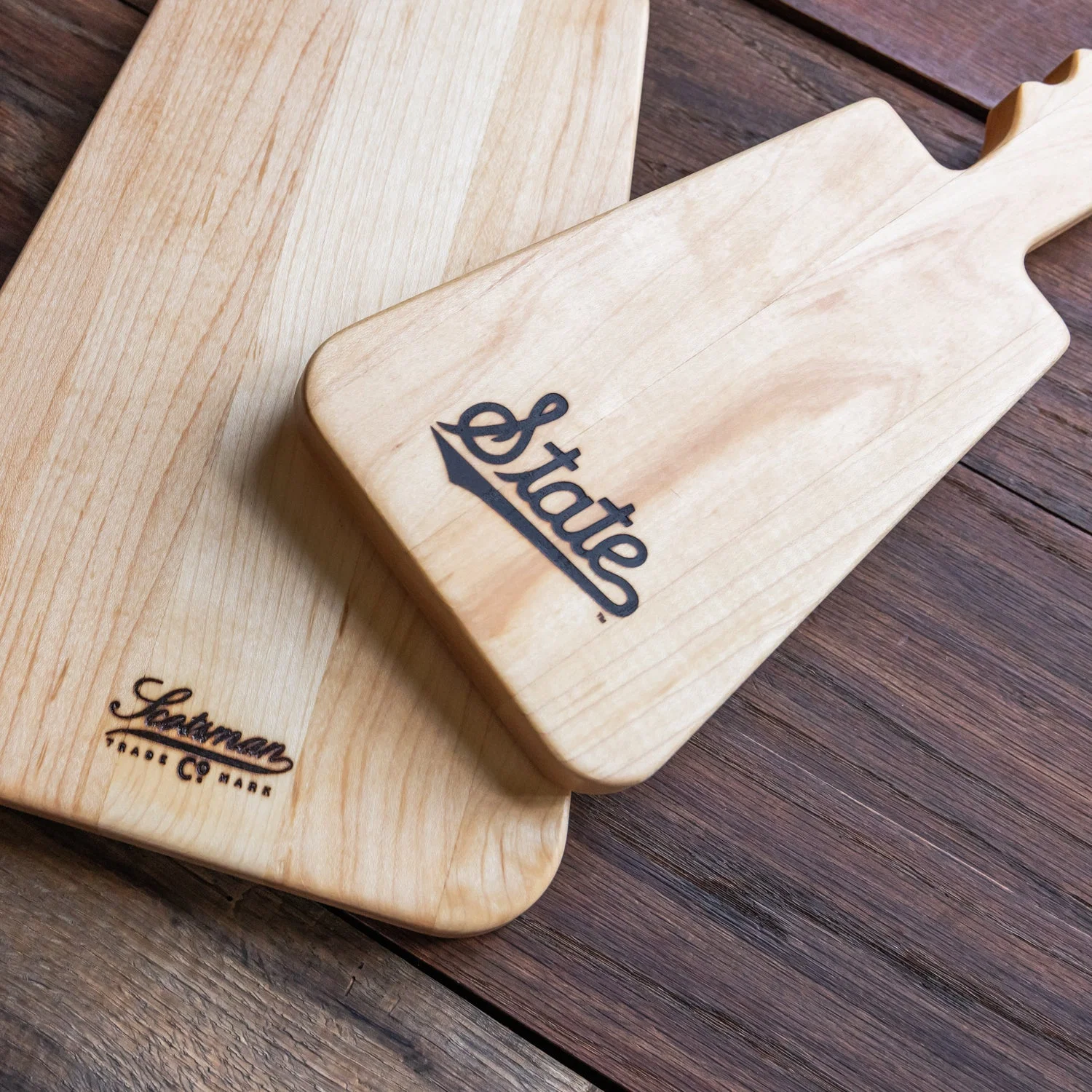 Maple Cowbell Serving Board | State Script - Image 4