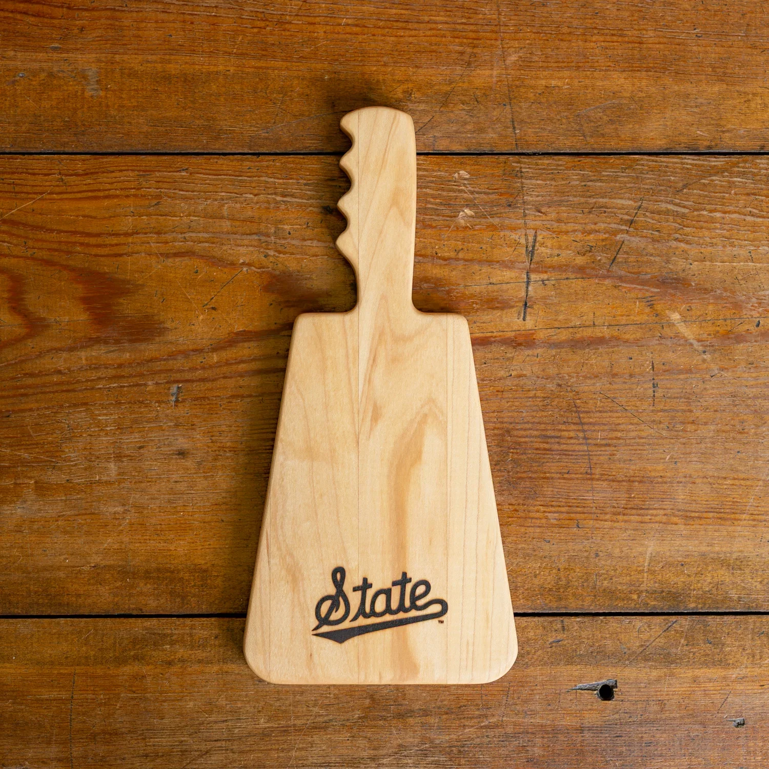 Maple Cowbell Serving Board | State Script - Image 5