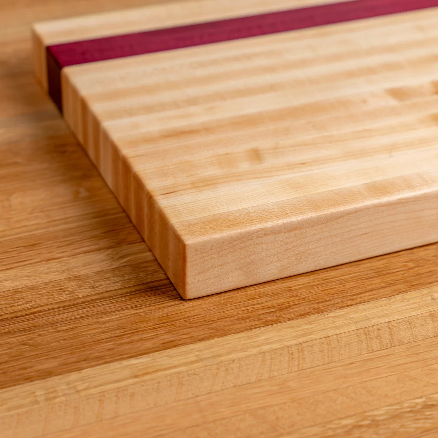 Maple & Purple Heart Butcher Block - Image 4