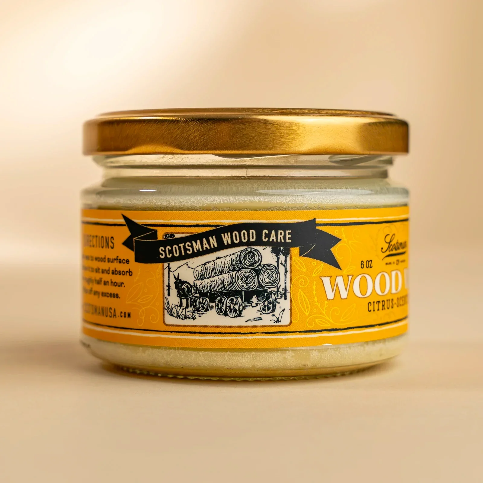 Scotsman Co. Wood Wax | Citrus Scented - Image 3