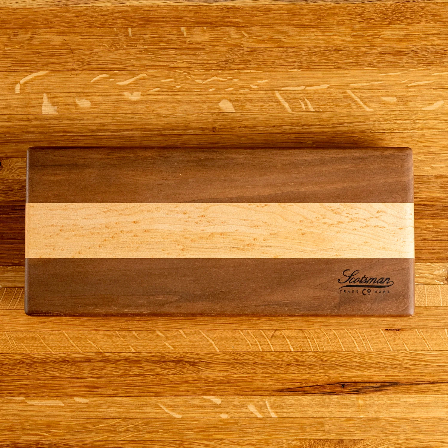 Walnut and Birdseye Maple Serving Board - Image 6
