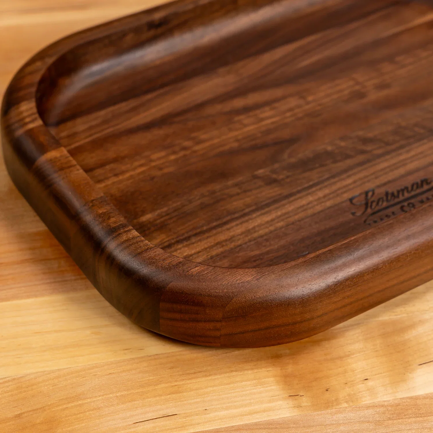 Walnut Carving Block - Image 3