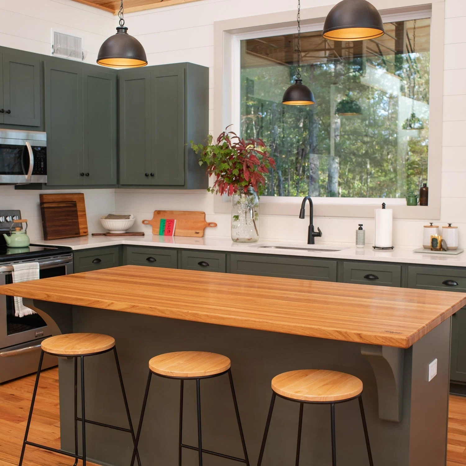 White Oak Island Top Polyurethane Finish - Image 4